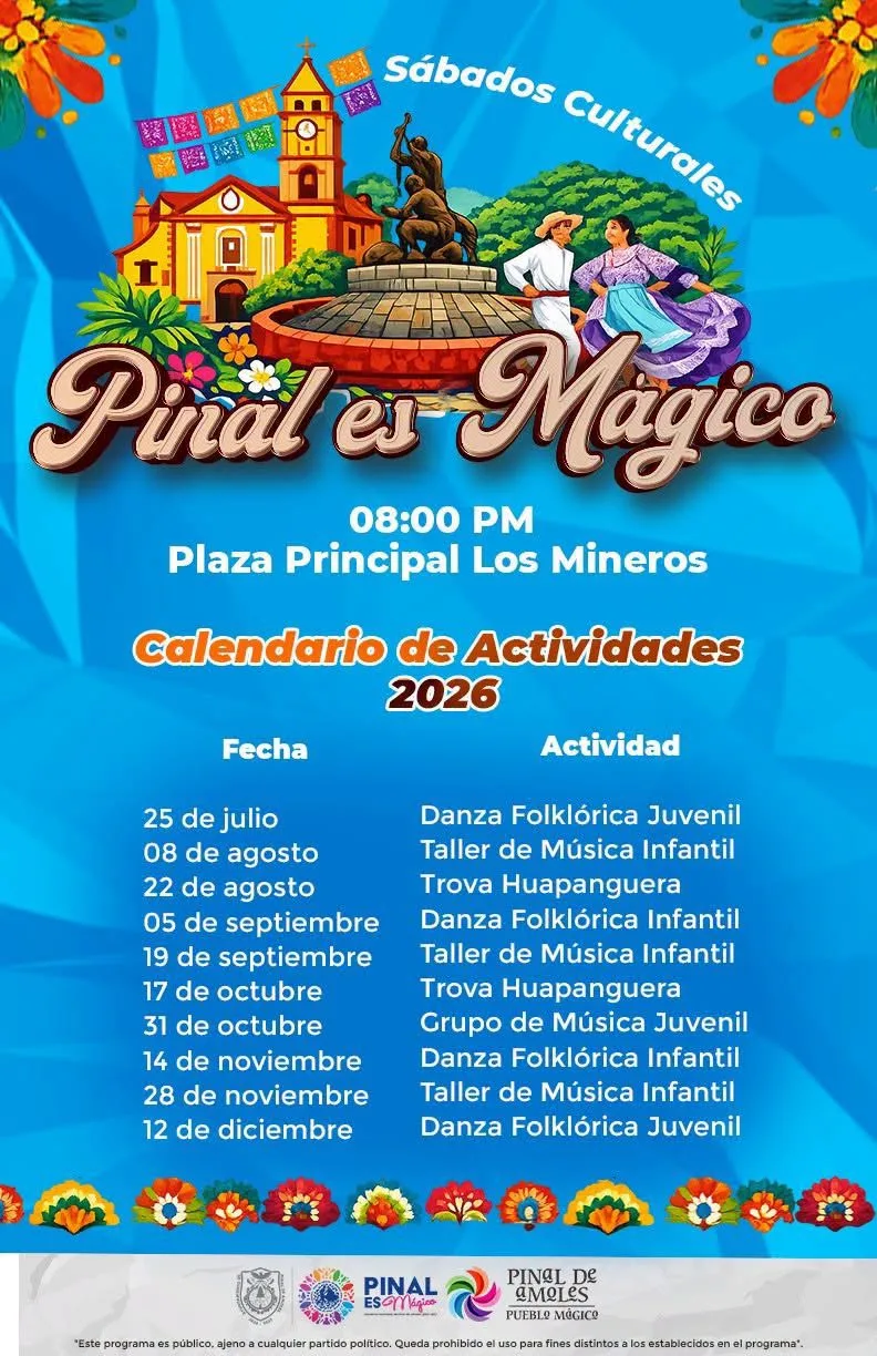 Eventos Culturales Pinal de Amoles 2026